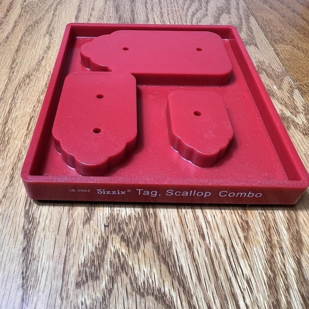 Sizzix Originals Steel Rule Die TAG SCALLOP COMBO #38-0944